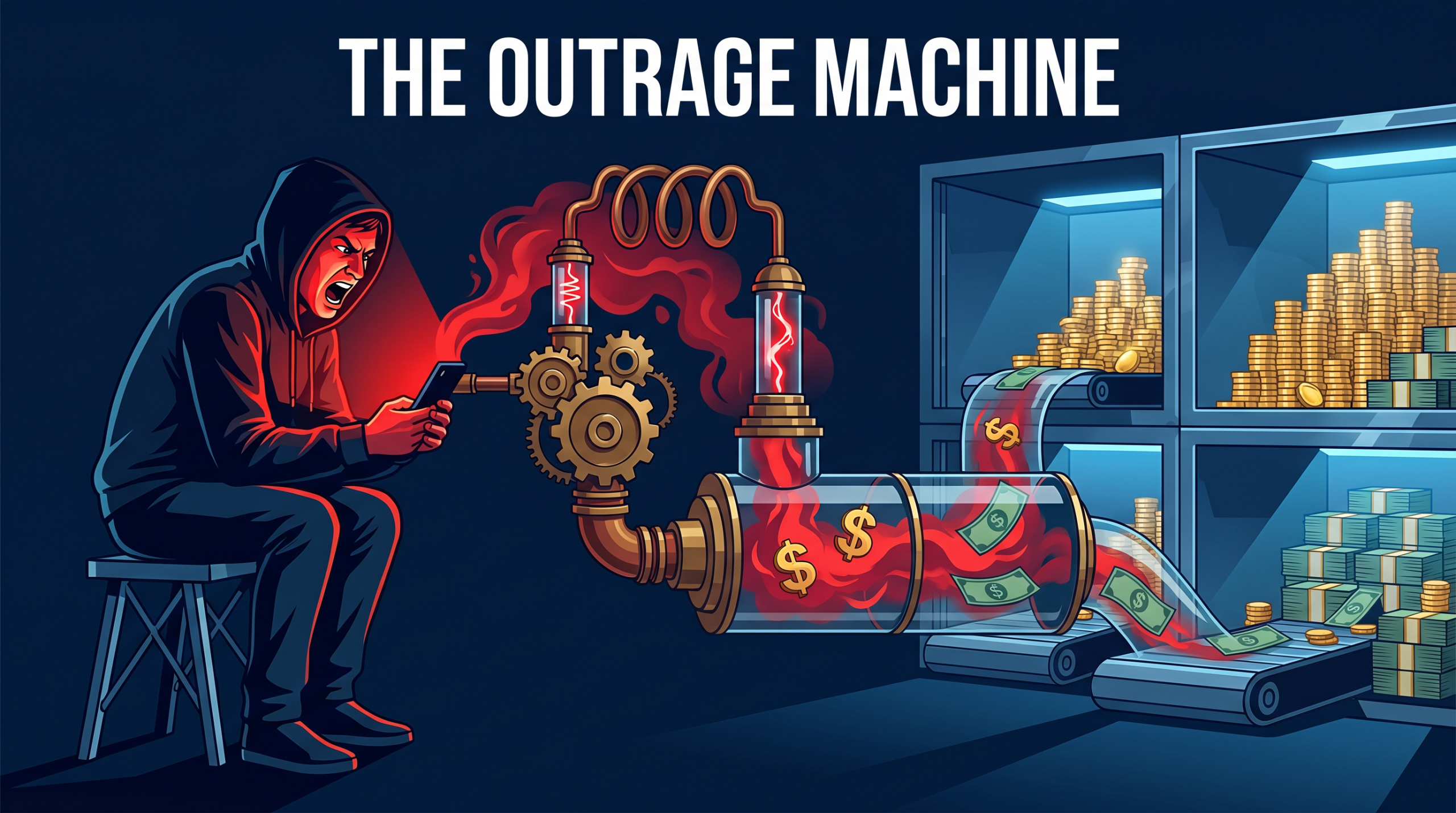 The Outrage Machine: How Platforms Profit From Our Anger