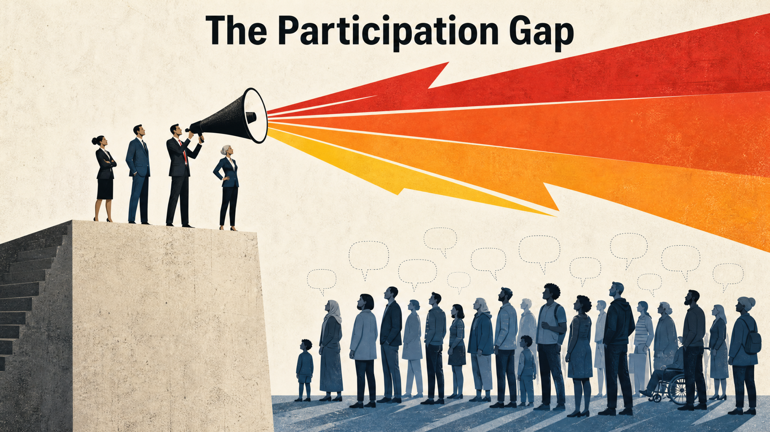 The Participation Gap: Why Some Voices Always Get Heard