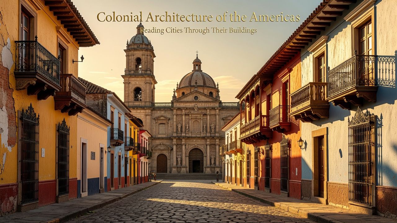 Colonial Architecture of the Americas: Reading Cities Through Their Buildings