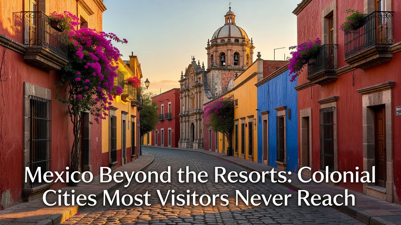 Mexico Beyond the Resorts: Colonial Cities Most Visitors Never Reach