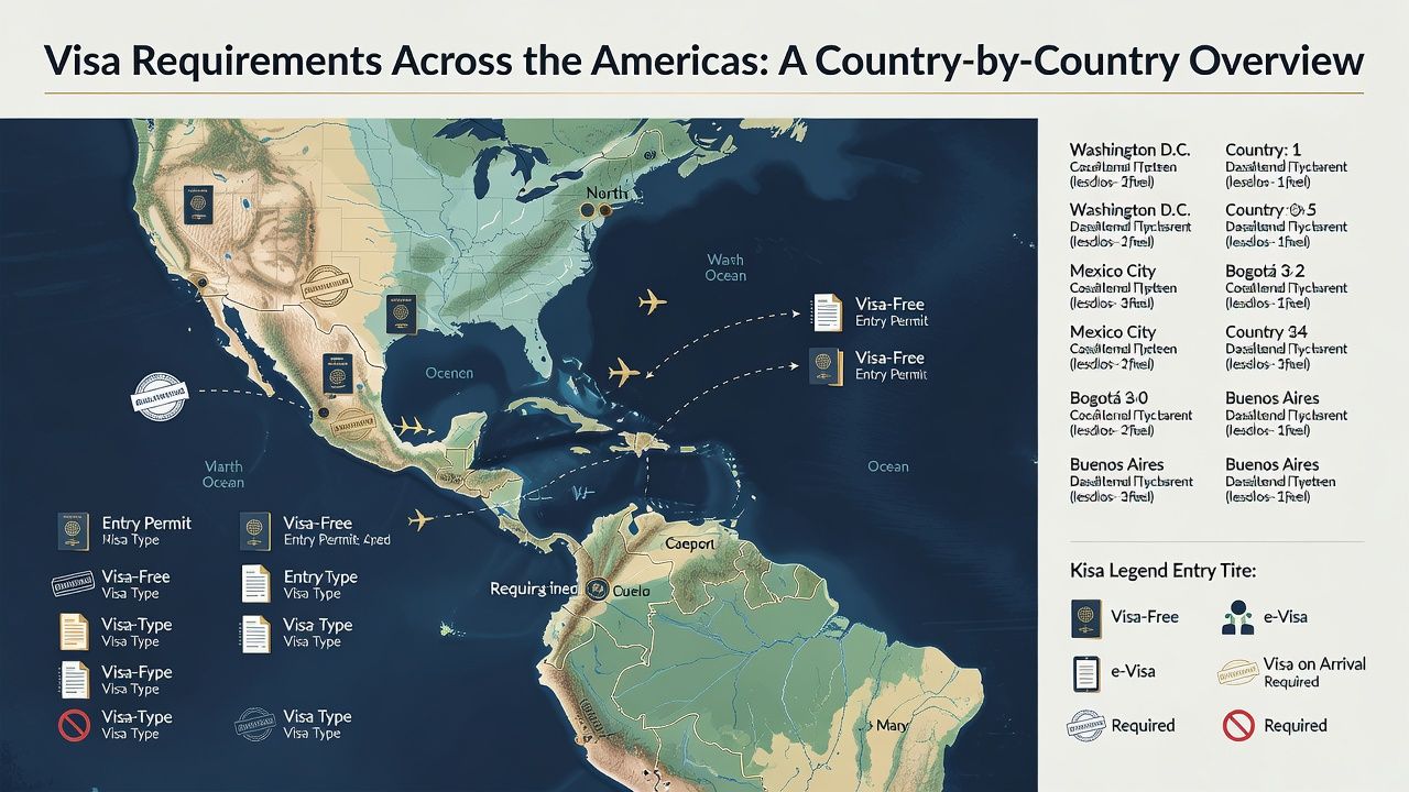 Visa Requirements Across the Americas: A Country-by-Country Overview
